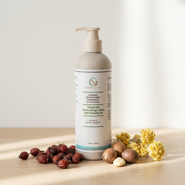 Calmora vitagrace gentle foaming cleansing gel