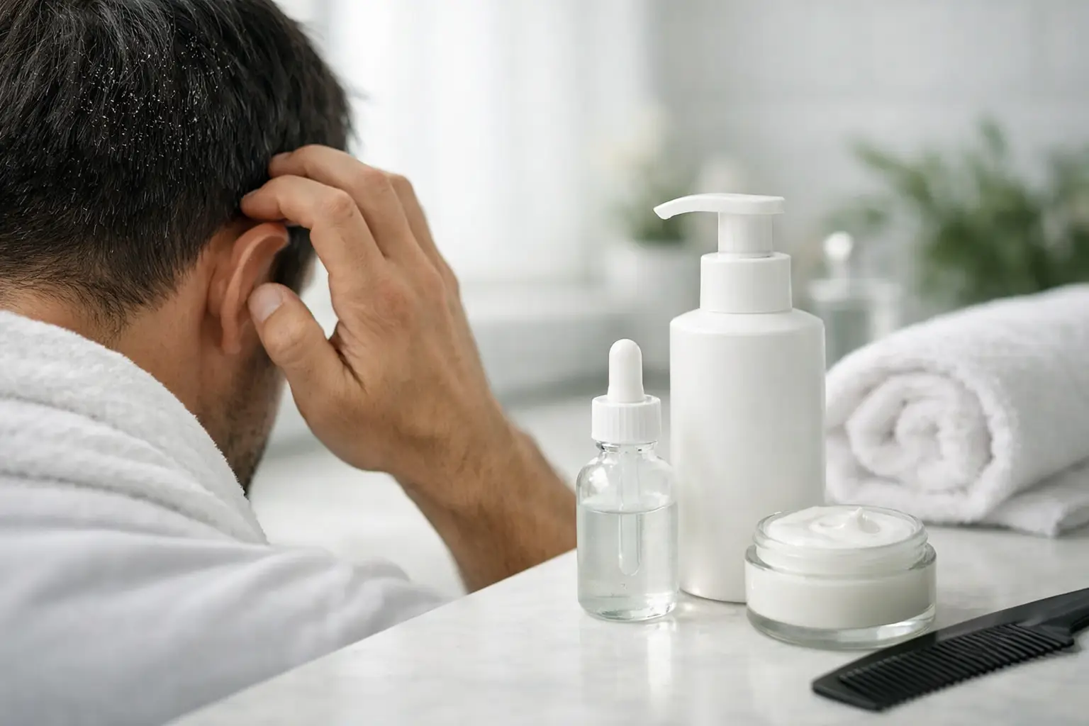 A Minimal Routine for Dandruff That Works
