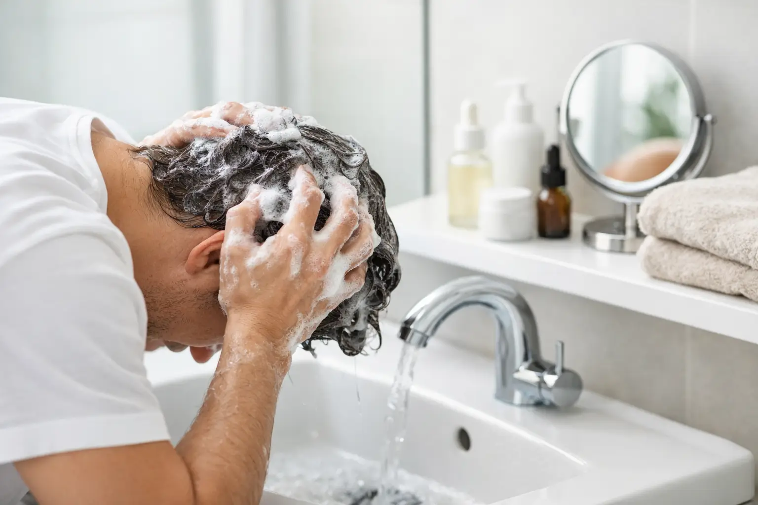 How to Wash Oily Scalp Without Overdoing It