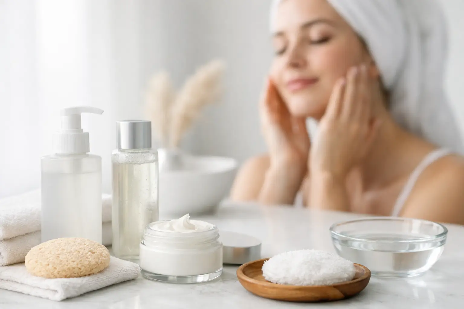 A Simple Dry Skin Cleansing Routine