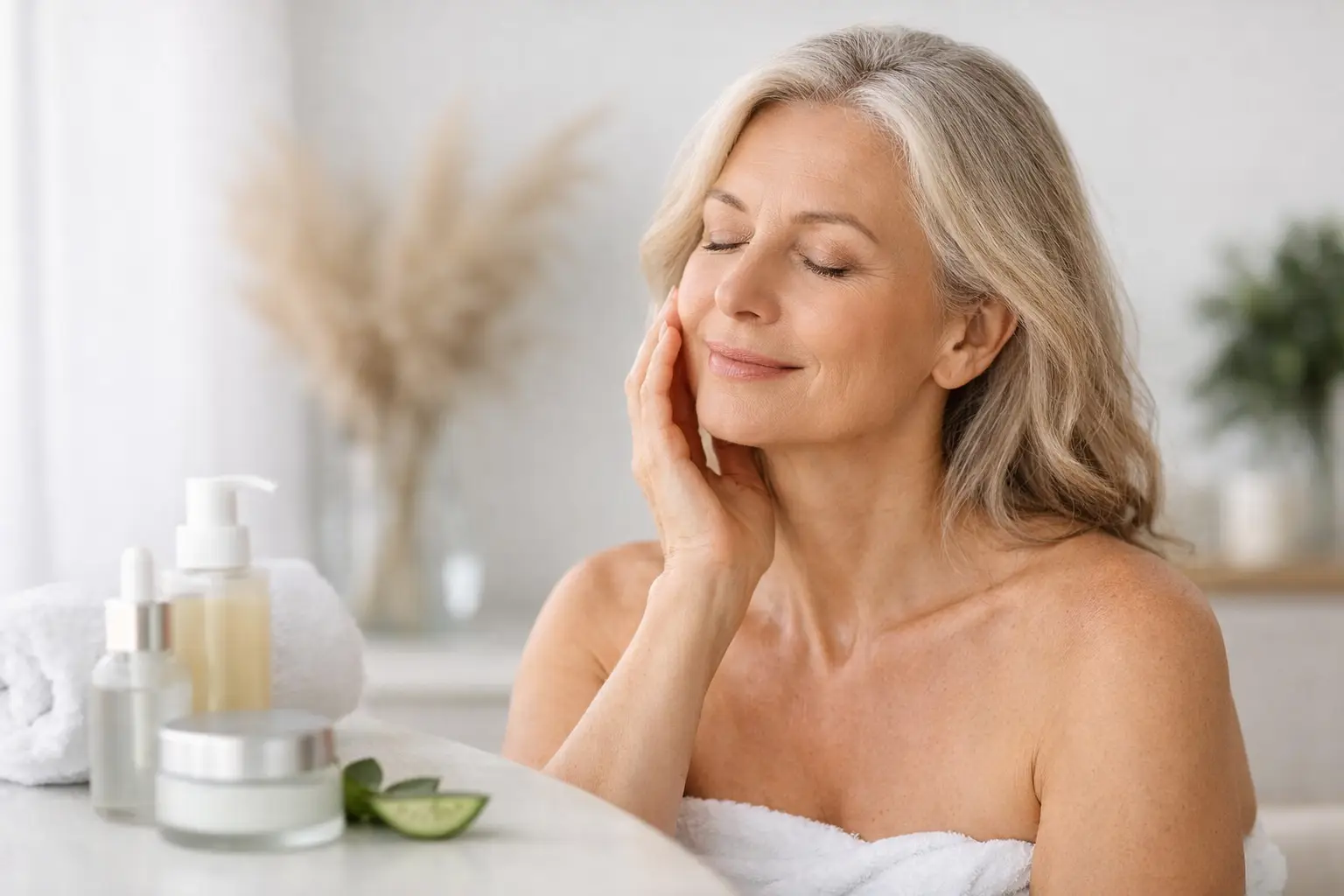 How to Support Menopausal Skin With Care