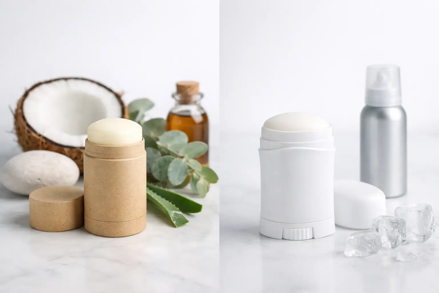 Natural Deodorant vs Antiperspirant